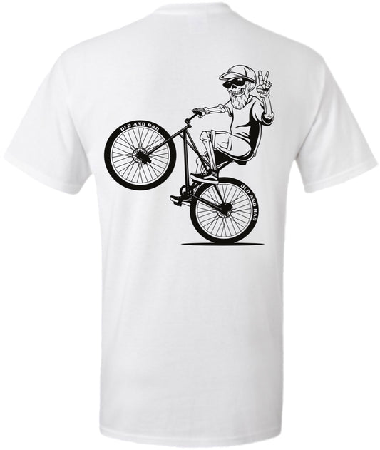 BMX WHEELIE WHITE