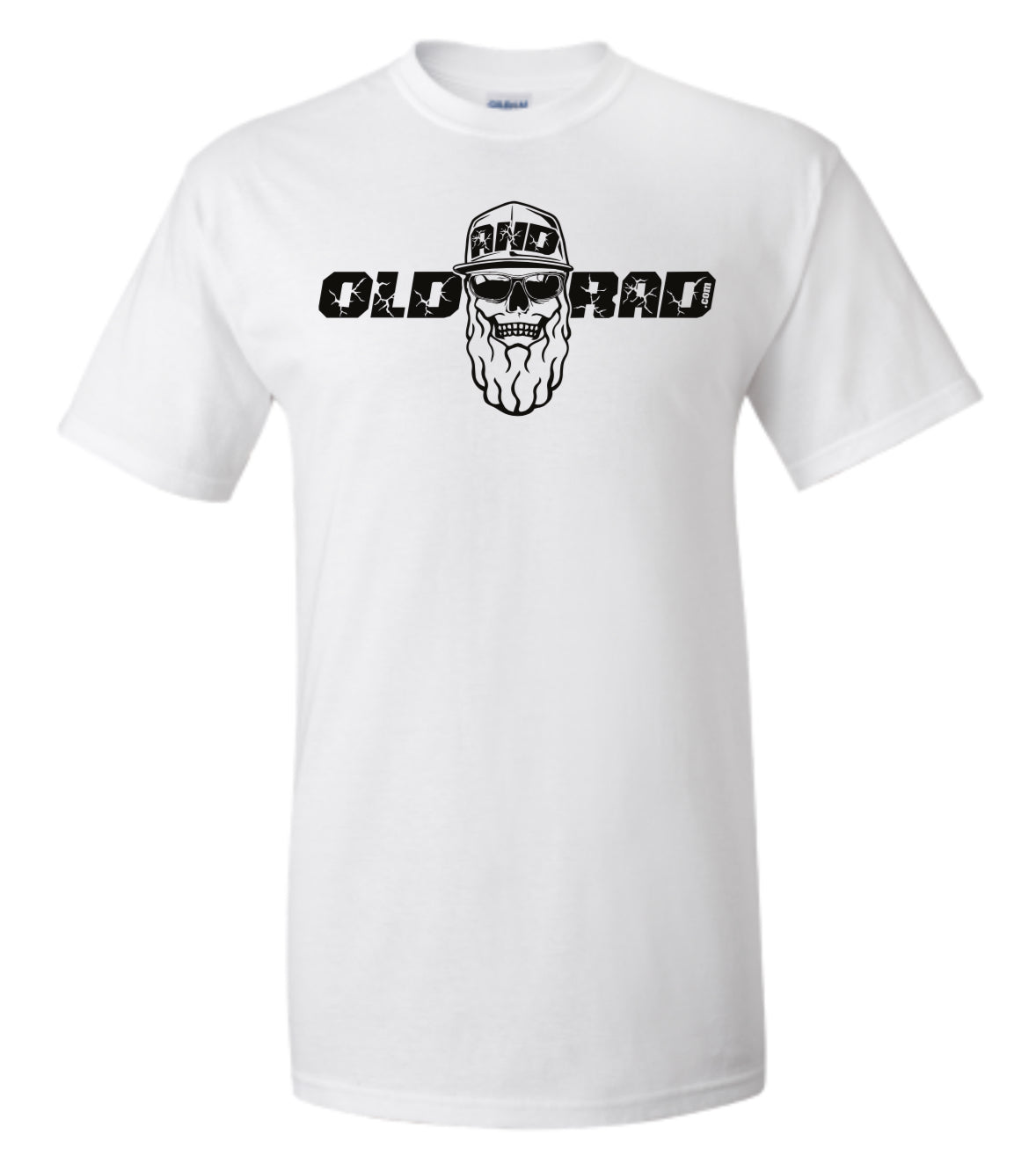 OLD AND RAD LOGO WHITE